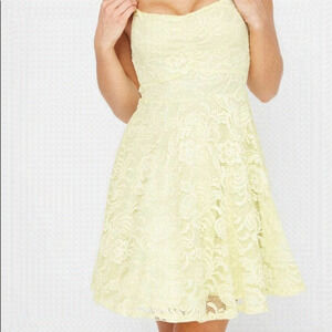 ⭐️nwt Streetwear Society Strapless Lace Dress⭐️